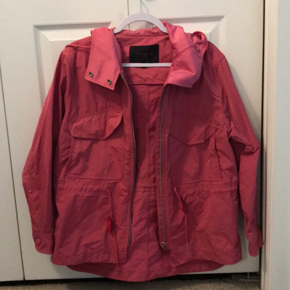 Rain coat coach